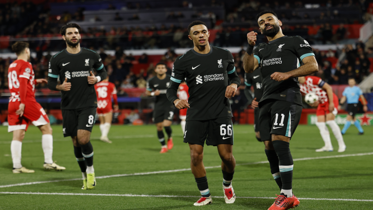 Salah breaks into list of top ten goalscorers in Champions League